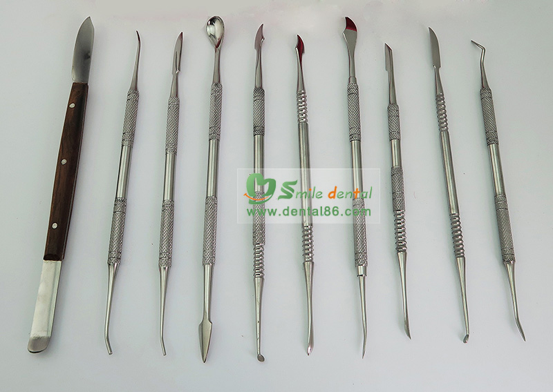 Dental Lab Kit Wax Carving Tool Set